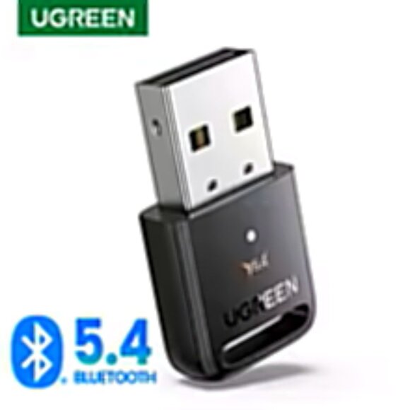 NEW UGREEN Bluetooth Adapter USB Bluetooth 5.4 for PC, Plug & Play Windows - Picture 3 of 10